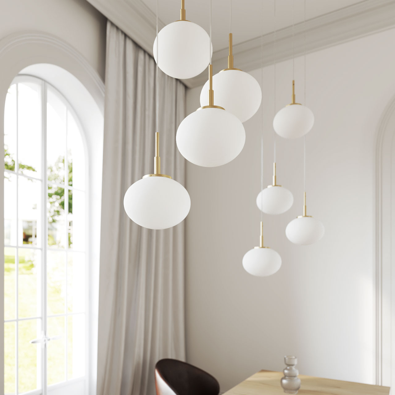 oświetlenie Cleoni OVO PANEL lampa wisząca panel  natynkowe panele sufitowe LED
