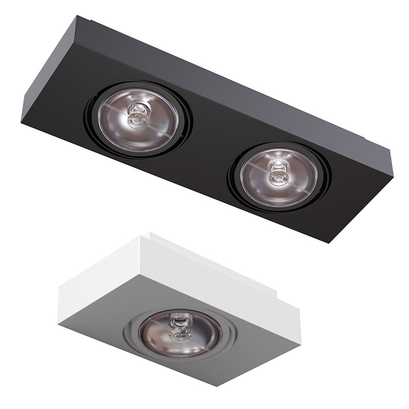 oświetlenie Cleoni MERIDA lampa stropowy LED punktowe oświetlenie sufitowe
